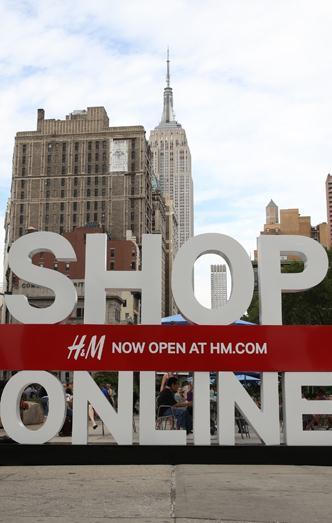 H&M SHOP ONLINE Online sales an important complement to the stores Very good start for H&M s online store in the US Four new online markets