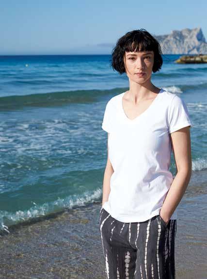 Organic Cotton All of our jersey is made from 100% organic cotton.