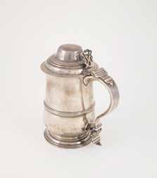 Mappin & Webb Claret Jug plated mount with acanthus top scroll handle and fluted spout on baluster cut glass body $150-300 916 Cut Crystal Claret Jug with S/P mount, tapering body with lower