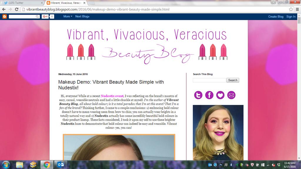 Makeup Demo: Vibrant Beauty Made Simple with Nudestix! June 15, 2016 Hi, everyone!