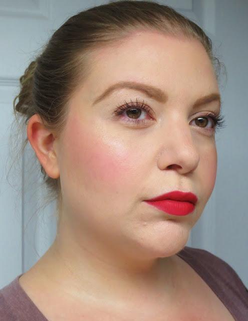 intimidated by a red lip, but I promise- when eyes are kept neutral and skin is