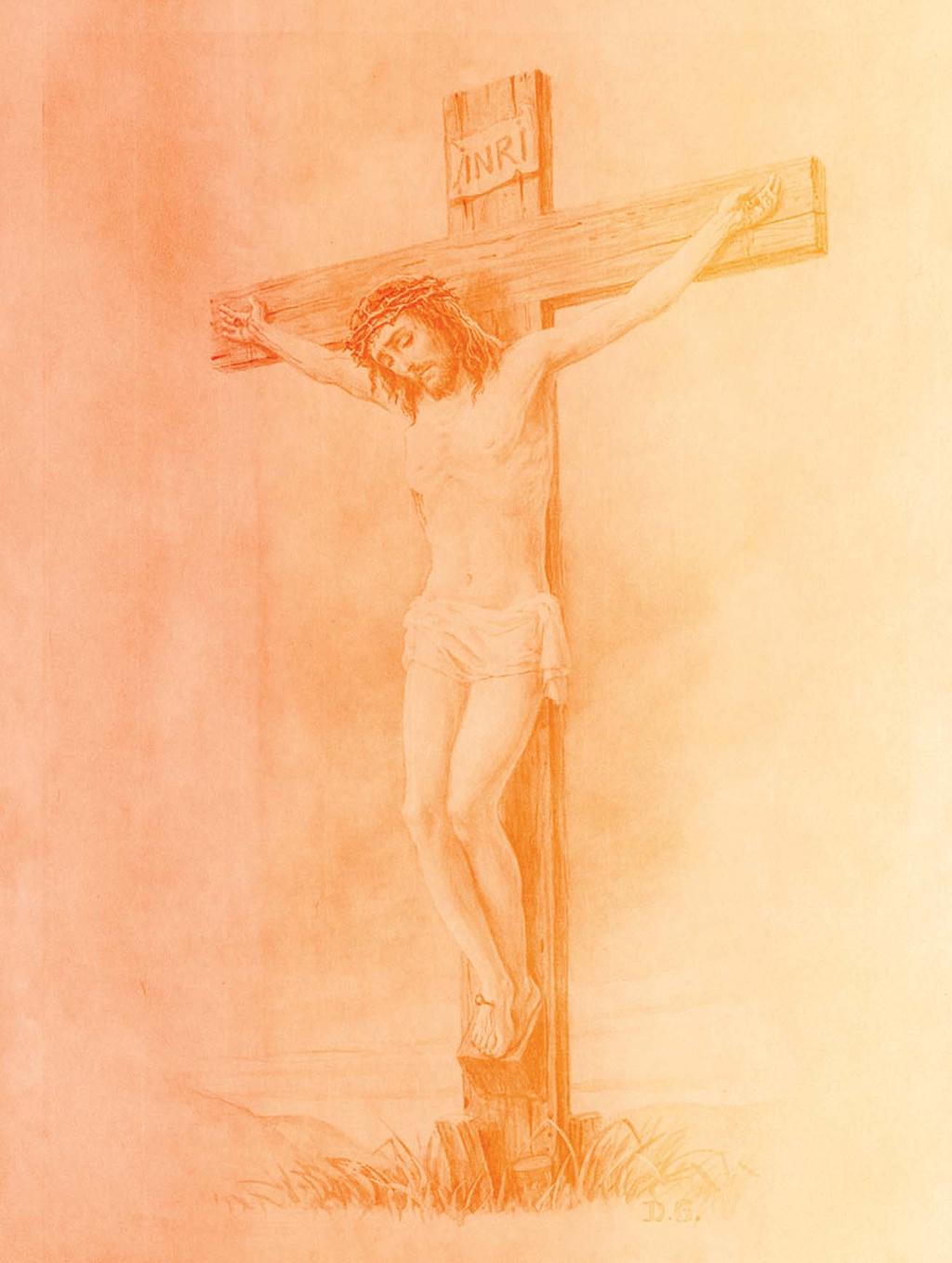 Sick Call Crucifixes, Papal Crucifix and Baby Crosses C234/9153-E 12 3 /4" Walnut