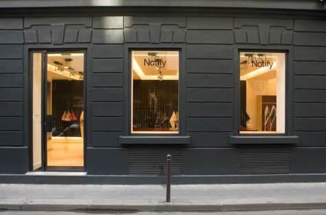 Boutique Atelier Notify 1 Rue Saint-Hyacinthe, 75001 Paris, France The customization workshop at Le Bon Marché gives Notify the opportunity to expand in one of