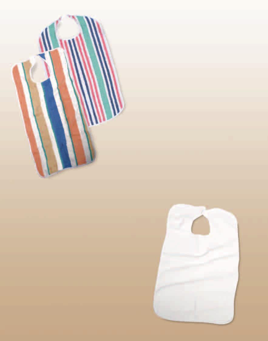 Colorful striped 100% cotton clothing protectors Add color and brightness to any room Constructed from heavyweight 1 ounce per square yard terrycloth 100% Cotton for excellent absorbency and