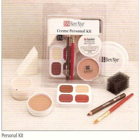 MAKE UP KITS Ben Nye Creme Personal Kit $20.99 Each kit is packaged in a carrying case with enough makeup for at least 30 applications.