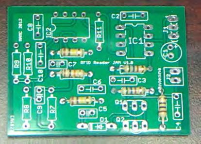 Solder R6 resistor to the board in the designated spot.