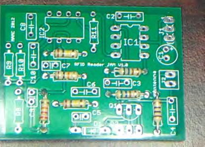Step 7 - Solder R7 resistor Solder R7 resistor to the board in the designated spot.