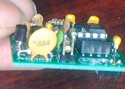 Step 20 - Solder the 3.3nF capacitor Solder the 3.