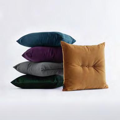 3 Dot Cushion a refine velvet cushion with a soft