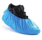 PPE NURSING Overshoes Blue polythene overshoes Lightweight, durable and anti-static Oversleeves Disposable polythene oversleeves