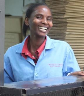 Winfred Wangari, 31 years old I worked on Vivienne Westwood s Autumn-Winter 2018 order as a preparer.