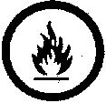 Class B appropriate hazard symbols along with the compressed gas symbol. Handle with care, do not drop. Keep away from heat or potential sources of ignition. Store in a designated area.