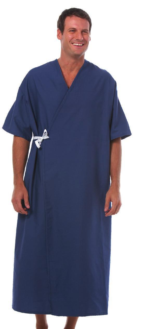 Unisex Examination Gowns See Page 42 for Complete Style Guide Sandstone 746 Navy 629* Aqua 622