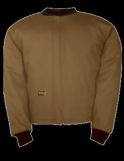 L2N1USD 11 OZ. ULTRA SOFT DUCK SLEEVED JACKET LINER Flame resistant 88 % Cotton 12 % high tenacity nylon. Lined with 12 oz. Modaquilt.
