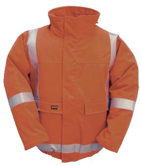 ) M408NEX 10 OZ. ULTRA SOFT WITH EPIC BOMBER JACKET (F/R REFLECTIVE TAPE #9920) Flame resistant 88% Cotton 12% high tenacity nylon. Lined with 12 oz. Modaquilt.