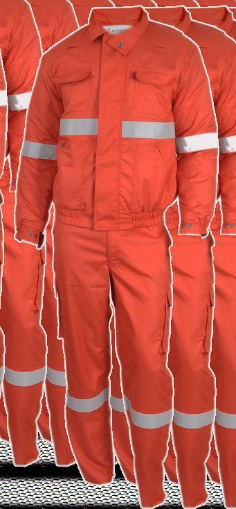 Two Piece Coverall (Shirt + Pants) INHERENT FIRE PROTECTION. (IFR) - Comfort with Desert Cool feature.