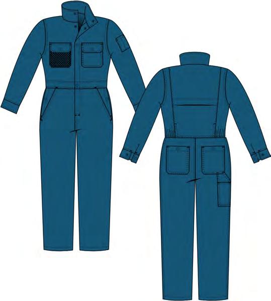 NEW PRODUCTS / COVERALLS No one s going to believe this! Up to 40% more airflow makes Nomex fabric cooler and more comfortable.