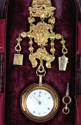 4 ANTIQUES SALE HIGHLIGHTS MAY 2012 Thomas R Callan Ltd Lot 34 80 18th Century English 18 carat gold pocket watch by Wilkinson and Crompton, London No.