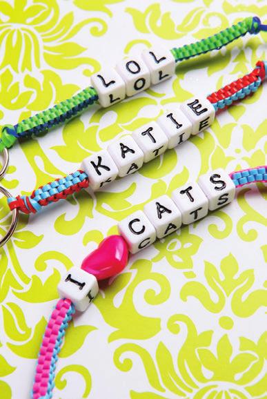 adorable, personalized keychains.