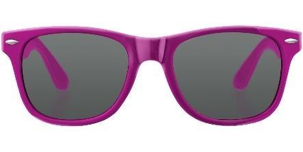 bright coloured sunglasses.