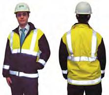 The jacket is washable and suitable for many applications 90/10 Wool/polyester coat with cotton lining.