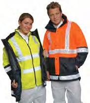 Reversible Vest - Winter Warmth Hi Visibility Day/Night winter warmth safety vest. Available in Hi Viz Yellow and Orange both with quilted cotton lining and polyester padding.