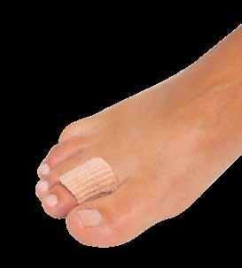 alleviate footwear pressure on toes Moisturizes, soothes, comforts, and protects Use where