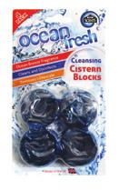 Room Scnts Ocan Frsh Toilt Blu Blocks Toilt blocks in watr solubl