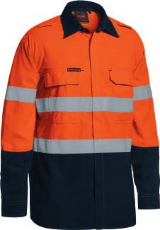8 PPE 1 (HRC 1) Soft and breathable. Superior moisture management because of special cellulosic fibre content.