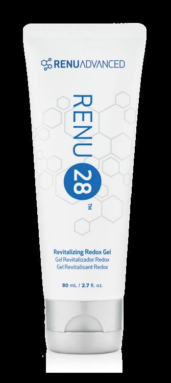 CLEANSE REPAIR REPLENISH Revitalizing Redox Gel RENU 28 Revitalizing Redox Gel harnesses the power of redox signaling technology in a light, fast-absorbing gel designed to support healthy cell