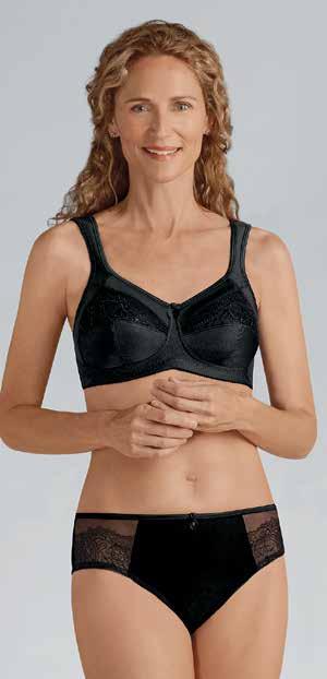 offers a light look LINGERIE & SPORTS BRAS Isadora Panty Style 44115 Black 43233 Raspberry* Sizes 6 24 Material 63% Nylon, 18% Spandex, 11% Polyester, 8% Cotton * While stock lasts Features Naturexx