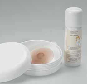 Amoena breast form accessories Adhesive Nipples Attaches securely to a breast form, partial breast forms, natural breast or reconstructed breast with a silicone adhesive Packaged with one 30 ml