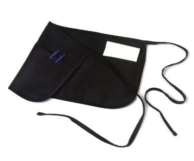 24/7: 3-Pocket & Reversible WAIST APRONS 3-Pocket Waist Apron 3 Pocket Waist Apron features front pockets for ipad, guest checks, check presenters, pens, etc... all the tools of the trade.