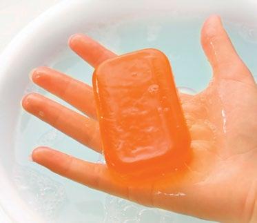 Only later, in the 9th century, was soap production refined.
