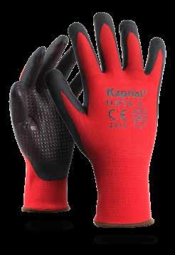 388 POWER GRIP Material: nylon and latex Palm and fingers