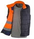 large zipped waist pockets wind proof protection under the