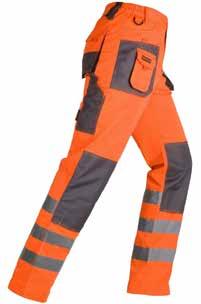 fastener high visibility colour with lower section in dark blue 31395 31396 31397 31398 31399 M L XL XXL XXXL HV