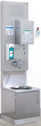 Hygiene combinations Hygiene combinations made of steel and stainless steel from schülke: Elegant, clean and hygienic.