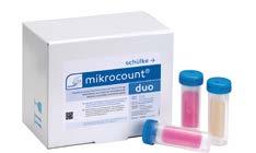 mikrocount duo for the combined determination of total plate count, fungi