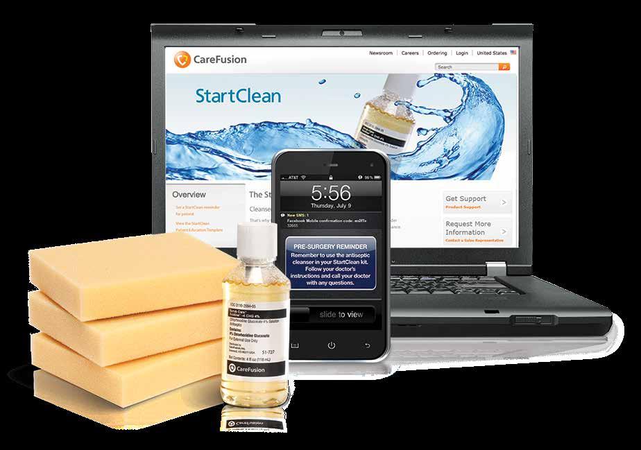 StartClean Cleansing Program The StartClean Cleansing Program is a cleansing program that combines a CHG cleansing kit with an