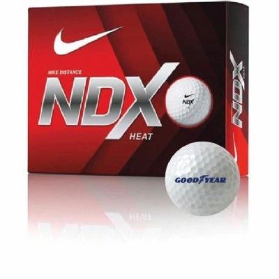 PRIZES: Nike, Golf Balls v1 dozen Nike NDX HEAT golf balls. Goodyear screened in blue. Dozen.