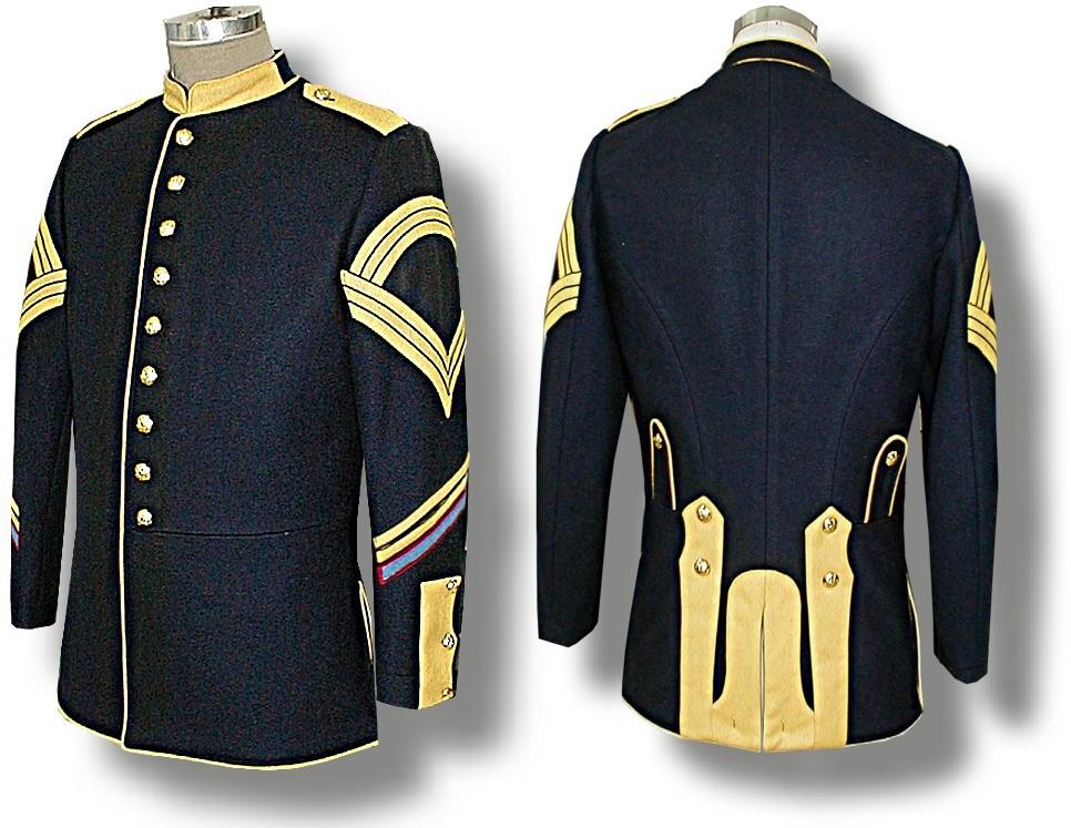 Trimmed in yellow for Cavalry, red for Light Artillery, orange for Signal Service which includes the special sleeve patch.