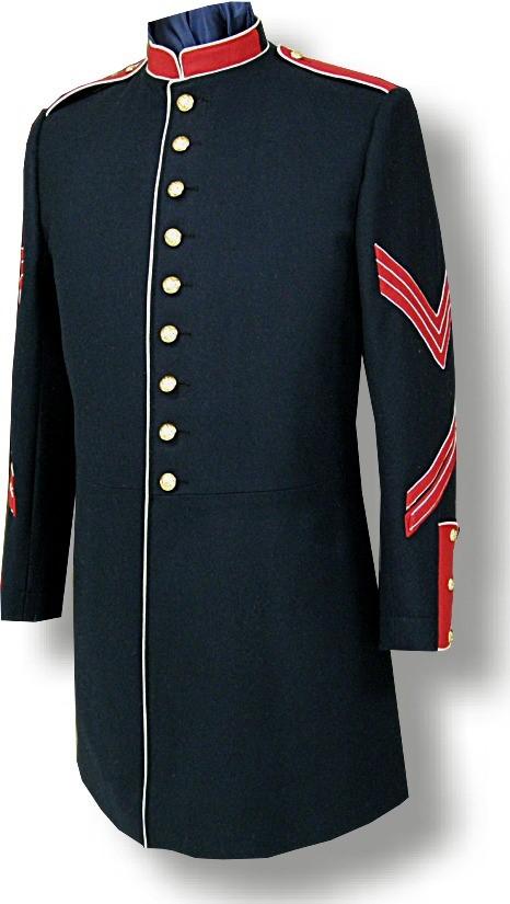 .. $489.00 #7224E 1872 Engineer Dress Coat (Scarlet Trim with White Piping)... $519.00 Add Musician s lace to front Infantry, Artillery or Engineer Coat. $75.