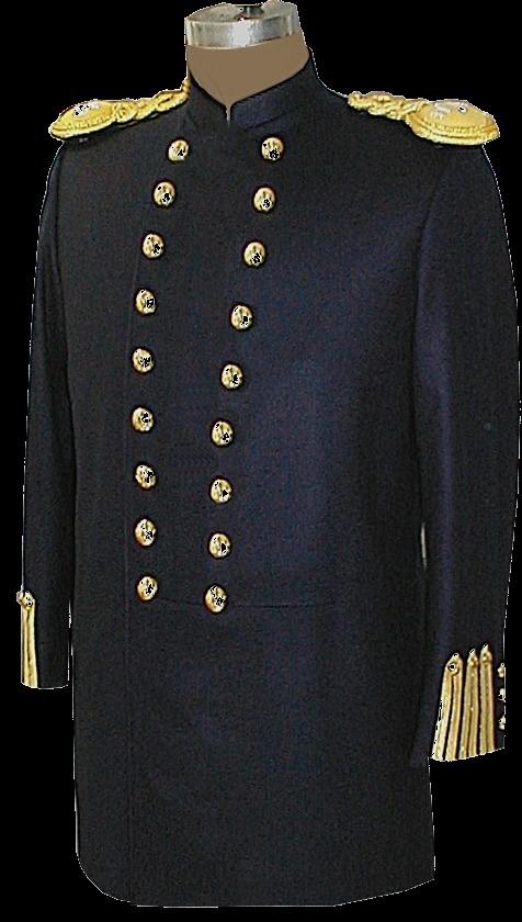 Page 6 1872 Officer dress COAT and fatigue blouse Historical Information- In 1872, the US Army Uniform Board revised the uniforms of officers and enlisted to improve both fit and appearance.