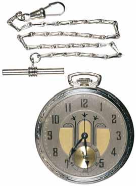 4143* Gent's pocket watch, Hamilton Watch Co., top wind, c1938, signed 14ct rolled white gold case (45mm), No.