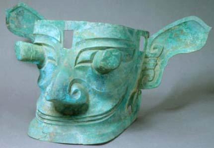 The bronzes found at Sanxingdui looked dramatically different than the ritual vessels, yet were cast using the same techniques [5].
