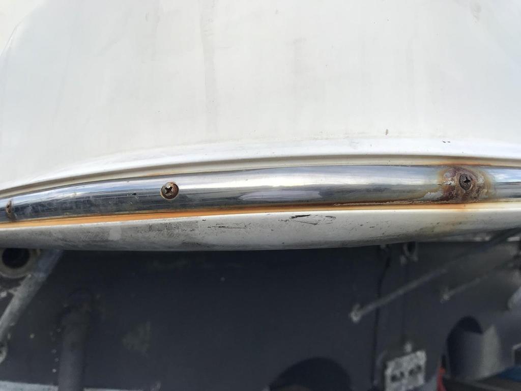 Stainless Steel Use a rust remover Light scratches can be buffed out by professionals Polish and