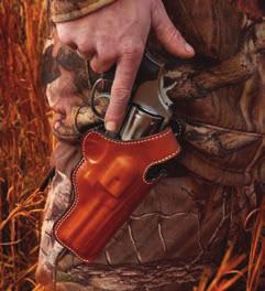 One holster will accommodate 4 1/2-5 1/2 barrel lengths and fits belts up to 2 1/4 wide.
