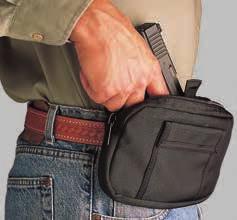 This holster is built from a sturdy 1060D padded Senior Ballistic Nylon and cleverly hides your small semi automatic