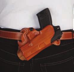 least obtrusive and most discrete areas for concealed carry.